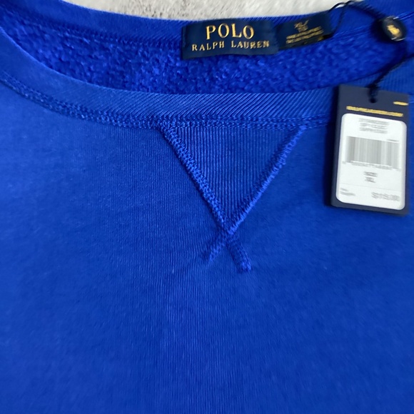 NWT Polo Ralph Lauren Sapphire crop sweatshirt size XL - Picture 3 of 10
